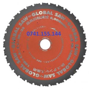 Panza de ferastrau circular pentru taierea oțelului GLOBAL SAW 160 x 1.4/1.1 x 20mm / 32 dinți