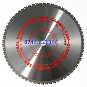  Panza de ferastrau circular pentru taierea oțelului GLOBAL SAW 355 x 2.4/2.0 x 25.4mm / 64T
